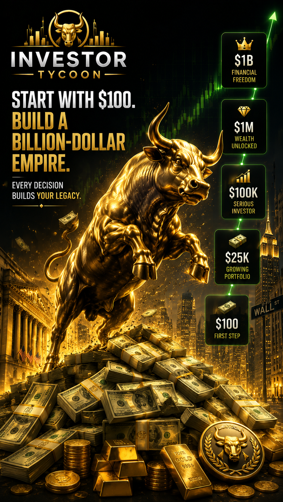 Investor Tycoon - Build Your Empire